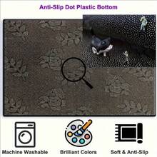 1pc Energy Check Doormat - "Check Your Energy Before You Come In This House",Entrance Carpet,Fall Decor,Bedroom Decor,Holiday Atmosphere Decoration Carpet,It Can Be Used As A Kitchen Mat, Dining Room Mat, Corridor Mat, Laundry Room Mat, Room Decoration,Perfect For Halloween, Christmas, Easter, Thanksgiving, Independence Day Decor - 彩色 - 查看 6