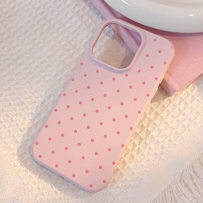 Pink Polka Dot Fashion Phone Cases Spring Birthday