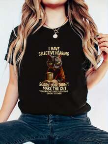 Camiseta de Parejas Divertida de Castañas a Juego - Camiseta con Letra de Feliz Navidad y Estampado de Copo de Nieve, 100% Algodón, Top de Mujer de Otoño de Navidad - Óxido marrón - Ver 1