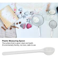 Cucharas Medidoras, 100 Piezas 2ml/1g Juego de Cucharas Medidoras Plástico, Cuchara de Mango Largo, Juego de Cucharas Medidoras de Cucharada Pequeña, Inastillable, Libre de BPA - 1 - Ver 3