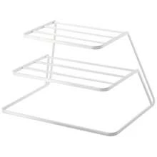 Kitchen Drain Iron Rack 3 Levels Different Size Plates Bowl Cup Separate Storage Rack Dishes Bowl Stand - Multicolor - View 9