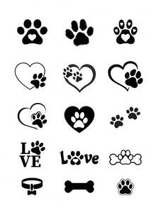 1pc Customized Pet Dog Tag, Fashionable Personalized Double-Sided Deep Engraved Cat & Dog Tag, Personalized Cat & Dog Puppy Pet ID Pendant, Collar Pendant - Multicolor - View 9