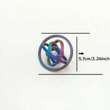 1 chiếc vòng xoay giảm căng thẳng in 3D, chất liệu PLA, món quà hoàn hảo cho Ngày Valentine/Giáng sinh, giúp giảm lo âu và giảm căng thẳng cho người lớn. - Nhiều màu - Xem 10