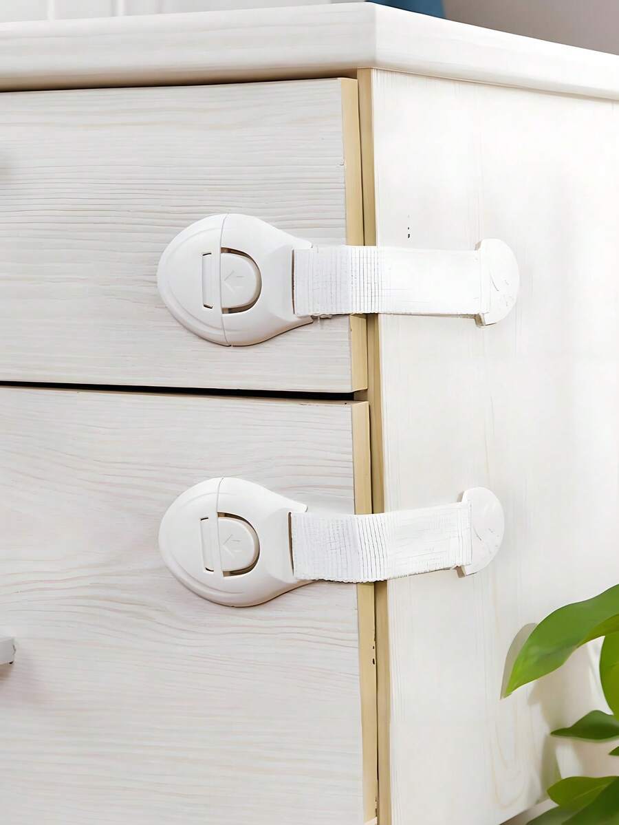 5/10/20 قفل أمان للأطفال، مناسب للأدراج والخزائن، مثالي لحفلات استقبال المواليد، ديكور المنزل والهدايا، يمكن استخدامه على الخزائن والأدراج والثلاجات، مع وظيفة منع الانحشار، هدية رائعة للمواليد الجدد