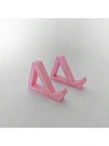 2pcs Space Saving Keyboard Holder - Fashionable Display Stand For Storing Or Displaying Unused Keyboards, No Anti-Slip Pad - Multicolor - View 4