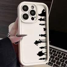 Funda de Teléfono Popular Anime "One Piece" para iPhone 17, 16e, 16, 15, 14, 13, 12, 11 Pro Max, Mini, Air, XR, XS, X, 7, 8 Plus - Funda Trasera de TPU Suave a Prueba de Golpes, Funda de Teléfono de Animal, Funda de Teléfono Linda, Funda de Teléfono Rectangular, Funda de Carga, Material de Alta Calidad, Adecuada para Jóvenes - Mezcla de color 1 - Ver 7