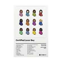 1pc Unframed Canvas Poster, Modern Art, Music Album Poster, Music Album Cover, For Bedroom Living Room Corridor, Wall Art, Wall Decor, Winter Decor, Room Decoration - Multicolor - View 11