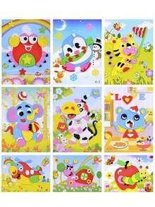 5/10/20 件手工 3D EVA 泡沫贴纸套装 - 活力四射的 DIY 工艺贴纸 | 万圣节和圣诞节礼物的首选 | 趣味体验