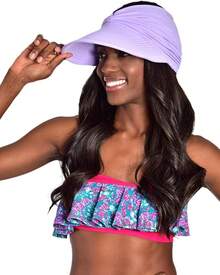 Women Beret Hats - Lila - View 11
