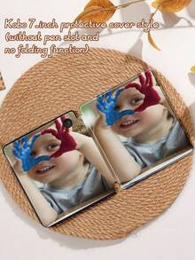 Custodia protettiva personalizzata per Kindle, compatibile con Kindle Paperwhite 11a generazione 2021 (6,8 pollici), Kobo Clara B/N, Kobo Clara Colore, Kindle 10a generazione 2019 (6 pollici), Kindle (11a generazione) 2022 (6 pollici), pittura colorata su entrambi i lati, antiurto e resistente ai graffi, supporta funzione sonno/sveglia, custodia protettiva intelligente, ideale come regalo per anniversario o compleanno - Multicolore - Visualizzare 6