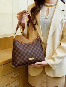 Marken-Shopper für Frauen, Schultertasche mit großer Kapazität, lässige und modische Pendlertasche, Luxus-Feeling, Neuankömmling 2025