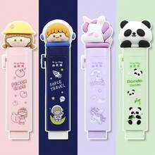 Cartoon Eraser Refill Set Propelling Type Refillable Less Dust Cleaning Correcting Tools Office School