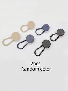 2/6/10pcs 15-18mm Rubber Waistband Extender Button, Clothes Waist Adjustable Extender