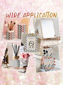 4/1Piece Self-Adhesive Sparkling Diamond Ribbon Set, 4/2 Yards Total - Crystal Embellishments For Diy Crafts, Clothing, Phone & Party Accessories