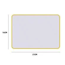 16*21cm Double-Sided Whiteboard, Erasable Writing Board For Kids, Home, Office, Memo, Note Taking - Multicolor - View 5