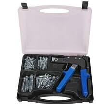 Wall Anchor Setting Tool With 71pcs Molly Bolt Hollow Drive Wall Anchor Screws - Default - View 2