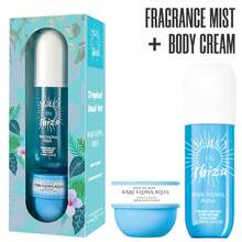 Wish 2-Piece Set, SOLO EN IBIZA Body & Hair Fragrance Mist And Body Cream Gift Box For Men And Women, Long Lasting Fragrance, 4 Different Scent, Perfect For Holiday Gifts, Dating, Daily Life, Parties, 3.4 Fl Oz Perfume, 50g Body Cream - 2-Piece Set B - 查看 1