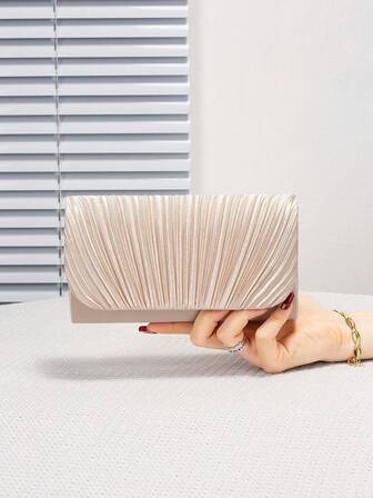 闪亮优雅休闲女士手拿包信封包，迷人奢华精致方形链条包，适合女性、学生、办公室女士、新娘作为晚宴包、钱包、婚礼手提包、女士生日派对、舞会、晚会 - 送给女士的绝佳礼物手拿包信封包，迷人奢华精致方形链条包，适合女性