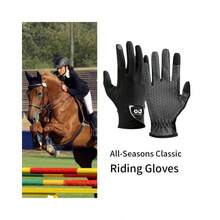 A Pair Of Reathable, Palm-Protected, Anti-Slip Gloves Offer Touch Screen Compatibility And Are Washable. Perfect For Cycling, Sports, Outdoor Activities, And Equestrian Use, They Improve Your Grip And Comfort While Keeping Your Hands Cool And Dry. Elevate Your Performance And Enjoyment In Various Activities With A Pair Today.