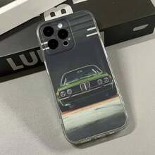 Car B-BMW E20 E30 E36 Phone Case Compatible With  16,15,14,13,12,11 Plus, Pro, Max, XR, XS, X, 7, 8 SE, Mini Transparent Silicone Soft Cover Compatible With  17 Pro Case,  17 Pro Max Case,  17 Case,  16 Pro Case - z7 - 查看 7
