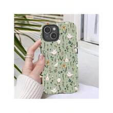 Silly Goose Phone Case Funny Animal Lover Gift Protective Case Cottagecore Theme Gift For Her  16 Tough Case  Floral Bird Lover - Mixed Color 1 - View 5