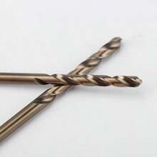 6542 Grinding High Speed Steel HSS Stainless Steel Straight Handle Drill Bit Metal Plate Aluminum Alloy Opener