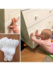 5/10/20 قفل أمان للأطفال، مناسب للأدراج والخزائن، مثالي لحفلات استقبال المواليد، ديكور المنزل والهدايا، يمكن استخدامه على الخزائن والأدراج والثلاجات، مع وظيفة منع الانحشار، هدية رائعة للمواليد الجدد