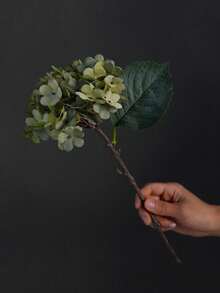 1 pezzo Fiore artificiale di ortensia vintage, decorazione per il soggiorno, composizione floreale di ortensia vintage, fiore di seta, decorazione per la casa, accessorio per la fotografia - Multicolore - Visualizzare 13