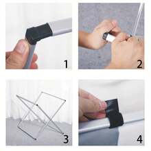 Klappbarer 3-Stück-Wäschekorb, 3 Farben, mit Griff, geeignet für Wäscheräume, Schlafzimmer, Badezimmer, langlebige Wäschekorbe, Platzsparen, minimalistisches Design, Wäschezubehör. - Drei Raster - Übersicht 9