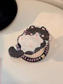 1个可爱少女卡通滑动磁力支架，可牢固吸附于任何手机壳、桌面支架、可伸缩便携式支架，是送给女朋友、同学或亲戚的礼物。摆放位置和方向随机，兼容、安卓手机，是生日、家人、朋友的礼物。推拉式手机支架，手机配件 - 油畫萌寵 - 查看 9