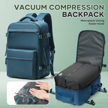 Vakuum-Kompression Rucksack - Nylon, leicht & wasserresistent - perfekt für Reisen, Wandern, Camping & Outdoor-Abenteuer - für Herren Großer Reiserucksack Multifunktionale Gepäckaufbewahrung Rucksack Reisetasche - Verschiedenfarbig - Übersicht 14
