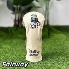 1pc Beige Golf Club Protective Cover, Golf Accessories, And Protective Cover Made Of Waterproof And Durable Materials Provide The Best Protection For Your Golf Club.