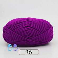 1 Pack 50g Soft Knitting Yarn Set, 5-Ply Commonly Used Crochet Yarn, Suitable For Crocheting Sweaters, Hats, Crafts, Decorations, Approx. 50g/Pc (Random Color Accessories)