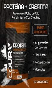 COURA Proteín Performance 990g - High-Performance Protein Powder - With Creatine - Ideal For Athletes - Gluten-Free - Flavor NameA - View 3