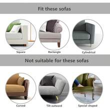 1 miếng đệm lấp khe hở sofa có thể điều chỉnh, miếng đệm lót cho khớp nối sofa trượt, thiết bị bảo vệ giảm chấn để ngăn đồ vật trượt vào đáy sofa và đồ nội thất (bao gồm băng dính) - Nhiều màu - Xem 10