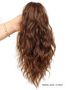 14 Inch Curly Wave Ponytail Synthetic Hairpiece Heat Resistant Fiber Elegant Claw Clip Ponytail Extension For Women - Multicolor - View 3