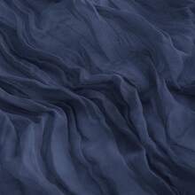 6/12Pack Navy Blue Cheesecloth Table Runner 17x108Inch Spring Easter Cheese Cloth Table Runner 9FT Boho Gauze Table Runners Rustic Sheer Table Runners For Wedding Bridal Party Decor - Màu xanh hải quân - Xem 7