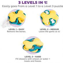 Nina Ottosson By Outward Hound Dog Tornado Interactive Treat Puzzle Dog Toy - Blue - View 7