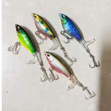 Topline Tackle 1/4 件 6 克/10 克鱼饵带螺旋桨，跳饵，鱼钩，硬饵，摆动软尾渔具，适用于鲶鱼和鲈鱼 - 彩色 - 查看 16