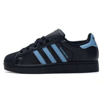  Tênis Adidas Originals SUPERSTAR II W de Cano Baixo, Sapatos Casuais para Transporte, Calçados Esportivos Leves e Confortáveis, JS1338