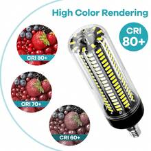 E26/E27 LED Corn Light Bulb 20W Indoor Kitchen Bathroom Bedroom Bright Recessed Ceiling Chandelier Lamps Bulbs AC85-265V Shop Office Candle Lamp E14 Hallway Reception Room Study Spotlight B22 No Flicker Eye Protection Home Decoration Lighting 3.5W/5W/7W/9W/12W/15W Soft Warm/Cool White 28/40/72/108/132/156/189leds