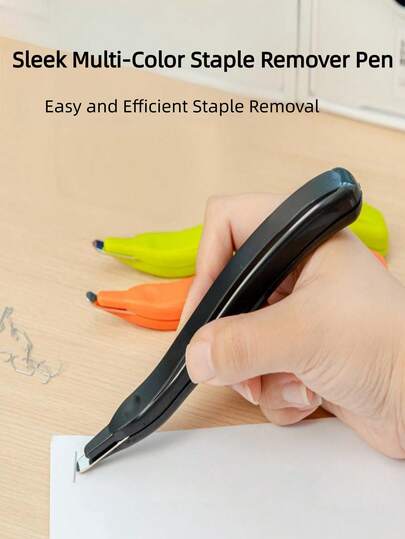 1 Pack Magnetic Staple Remover Tools, Professional Stapler Removers Staple Puller Remover For Classroom, Multicolored Stapler Remover Tool Staple Remover Stick For Home School Office