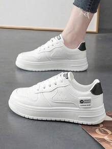 Women Casual Shoes - 黑與白 - 查看 2
