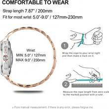 1pc Women Jewelry Bling Rhinestone Metal Dressy Watch Band + 1pc Bling Watch Case Compatible With Samsung Galaxy Watch 8 40mm 44mm, Compatible With Galaxy Watch 7 40mm, 44mm (NO Screen Protector) - Rose Gold - View 10