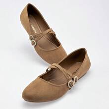 Pakar Zapaterias Clasben Women's Ballerina In Camel - Camel - View 3