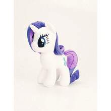 Hasbro Hasbro 我的小马驹 30 厘米毛绒玩具，官方正品暮光闪闪萍琪派小蝶彩虹冲刺毛绒玩具，适合女孩的柔软可拥抱毛绒玩具，适合女孩的理想生日假期可爱礼物 - 稀有度 - 查看 4