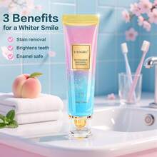 UTOGRU Probiotic Radiant Whitening Toothpaste,Niacinamide Dazzling White Toothpastes, Fresh Breath, DeepRemove Tooth Stains Coffee Oral Cleansing - Gradient - View 4