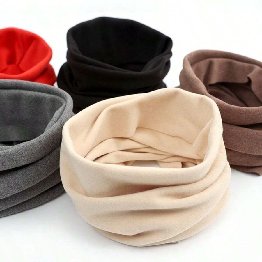 Lenço Térmico Protetor de Pescoço para Homens e Mulheres, Gola Tubular, Protetor de Pescoço, Envoltório Quente para o Pescoço, Versátil para Estudantes e Casais, Festivais, Viagens, Discotecas, Trajes de Formatura - Multicolorido - Visão 1