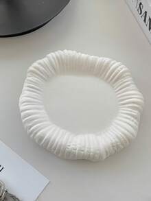 1pc Creative Ceramic Jewelry Tray, Jewelry Display Stand, Home Decor Artistic Perfume Holder, Suitable For Halloween, Christmas Gifts