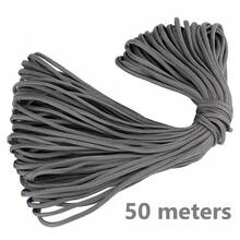 10/50/100米/包迷彩多色7股户外实用救援捆绑登山绳，帐篷应急求生绳，手链伞绳，露营，野餐，晾衣绳，宠物牵引绳，耐用DIY绳 - 傘繩 - 查看 35